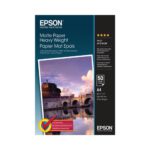 Epson Matte A4 White Heavyweight Paper 167gsm Pack