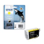 Epson T7604 Yellow Ink Cartridge C13t76044010 T7604 - Image 2