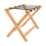 York Wooden Luggage Rack Light Wood - Image 2
