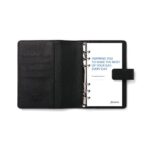 Filofax Camden Personal Organiser Black - Image 2