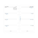 Filofax Refill Week To View Personal White - Image 2