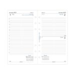 Filofax Refill Day Per Page Personal White - Image 2