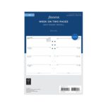 Filofax Refill Week To View A5 White