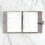 Filofax Refill Week To View A5 White - Image 3