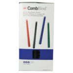 Gbc Black Combbind 14 mm Binding Combs Pack Of