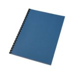Gbc Leathergrain 250gsm A4 Royal Blue Binding Covers - Image 3