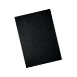Gbc Leathergrain 250gsm A4 Black Binding Covers Pack
