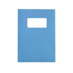 Gbc Leathergrain 250gsm A4 With Title Window Blue