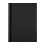 Gbc Leathergrain 5 mm Black Thermal Binding Covers Pack