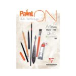 Clairefontaine Paint On Pad 250gsm Paper Sheets A4