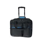 Monolith inch Blueline Wheeled Laptop Case Black Blue