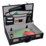 Monolith Expanding Attache Case Pvc Black