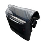 Monolith Nylon Messenger Bag Black - Image 2