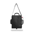 Monolith Multifunctional Nylon Black Laptop Backpack And Grey - Image 4
