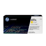 Hp 651a Yellow Laserjet Toner Cartridge Ce342a