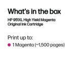 Hp 951xl Magenta Officejet Inkjet Cartridge Cn047ae - Image 7