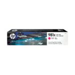 Hp 981x Pagewide Hy Ink Magenta Cartridge L0r10a