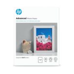 Hp White 13 X 18 cm Advanced Glossy Paper Pack Of