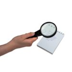 Helix 75 mm Illuminated Magnifying Glass Black MN1025 - Image 2