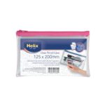 Helix 8x5 Inches Pvc Pencil Case Clear Pack - Image 4