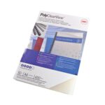 Gbc Polyclearview A4 Frosted Clear Binding Covers Pack - Image 2