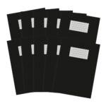Hamelin Plain Artbook Pages A4 Black Pack Of - Image 2