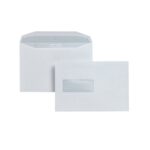 Postmaster Envelope 162 X 238 mm High Window 90gsm Gummed White