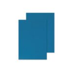 Q Connect A4 Blue Leathergrain Comb Binder Cover - Image 3