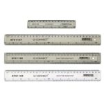 Q Connect Clear 150 mm 15 cm 6 inch Ruler