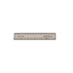 Q Connect 150 mm Clear Ruler Kf01106q