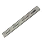Q Connect Ruler Shatterproof 300 mm White