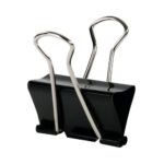 Q Connect 42 mm Black Foldback Clip Pack Of - Image 2