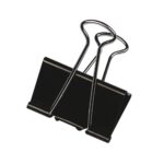 Q Connect 42 mm Black Foldback Clip Pack Of - Image 3
