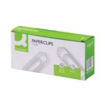 Q Connect 26 mm No Tear Paperclips Pack Of