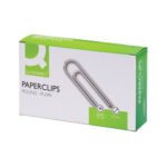 Q Connect 32 mm Plain Paperclips Pack Of Kf01314q