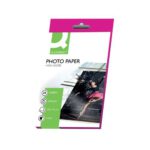 Q Connect White 10 X 15 cm Glossy Paper 260gsm Pack