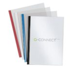 Q Connect Black A4 5 mm Slide Binder And