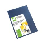 Q Connect Clear A4 Binding Folder Pack Of - Image 2