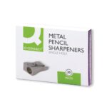 Q Connect Metal Pencil Sharpener Pack Of KF02218