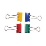 Q Connect 24 mm Assorted Foldback Clip Pack Of - Image 2