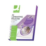 Q Connect A5 Laminating Pouch Micron Pack Of