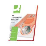 Q Connect A4 Laminating Pouch Micron Pack Of