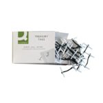 Q Connect Plastic Ended 25 mm Treasury Tag Pack