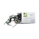 Q Connect Plastic Ended 101 mm Treasury Tag Pack
