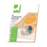 Q Connect A3 2x75 Micron Laminating Pouches Pack