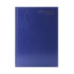 Academic Diary Day Per Page A4 Blue Kf1a4abu25