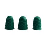 Q Connect Green Rubber Thimblettes Size Pack Of