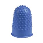 Q Connect Blue Rubber Thimblettes Size Pack Of
