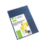 Q Connect Clear A4 Pvc Binding Covers Micron - Image 2