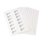 Q Connect White Multipurpose Label X 289 mm Per - Image 2